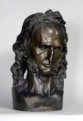 Buste van Nicolo Paganini (1784-1840)